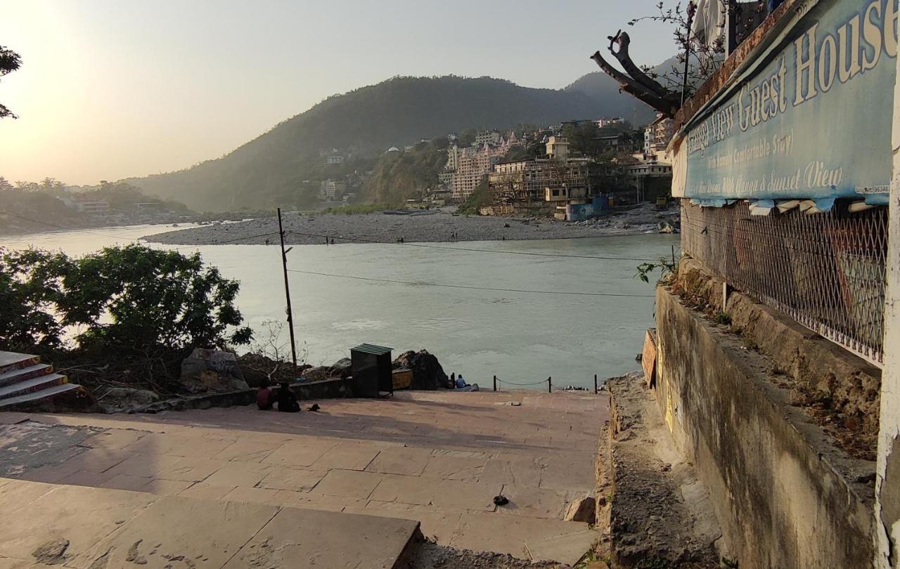Shri Ganga View Guest House Risikés Kültér fotó
